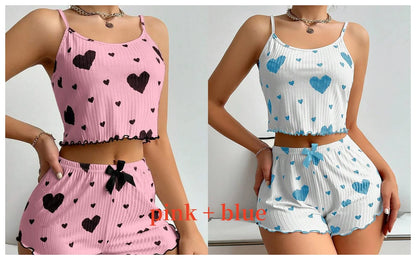 Women’s 2-Piece Pajama Set – Soft, Stylish & Breezy for Cozy Nights
