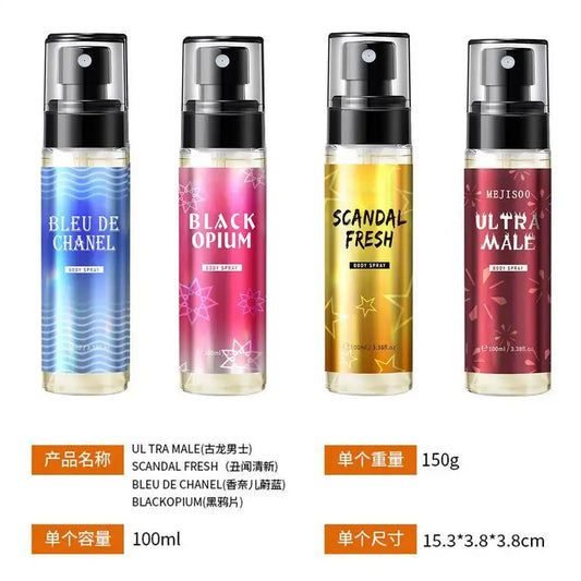 Perfume Masculino Body Spray 100ML – Fragrância Excitante e Duradoura | Ideal para Encontros, Conquistas e Uso Diário