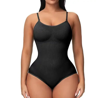 Body Modelador Feminino Sem Costura – Controle de Abdômen, Levanta Bumbum | Roupa Íntima Slim para Uso Diário