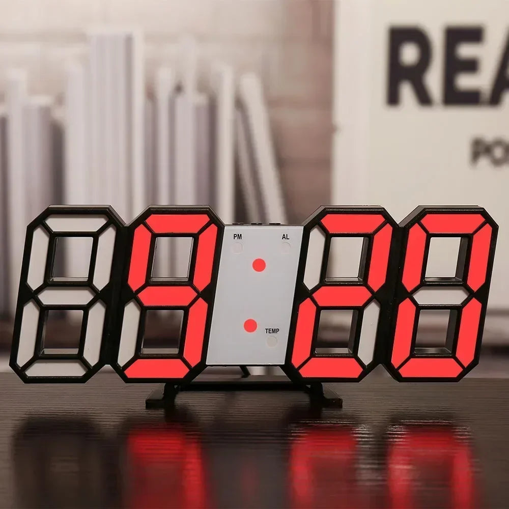 3D LED Digital Clock – Modern Design Meets Functionality