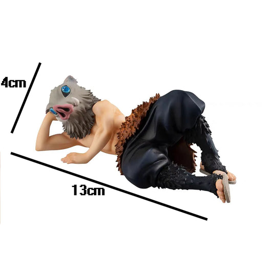 Figura Hashibira Inosuke – Demon Slayer | Miniatura Original para Coleção e Presente Geek