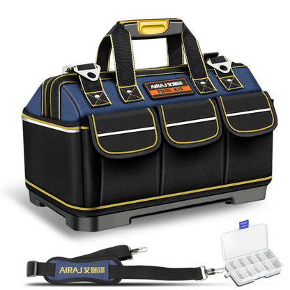 Bolsa de Ferramentas AIRAJ Multifuncional – Tecido Oxford 1680D Impermeável | Alta Capacidade e Resistência para Eletricistas e Técnicos