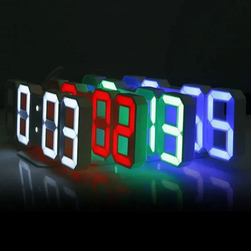 3D LED Digital Clock – Modern Design Meets Functionality