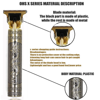T9 Men's Hair Clipper – Professional Precision in Your Hands