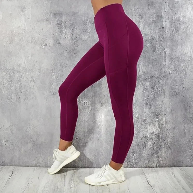 Women’s High-Waist Fitness Leggings – Comfort, Style & Performance in One Piece