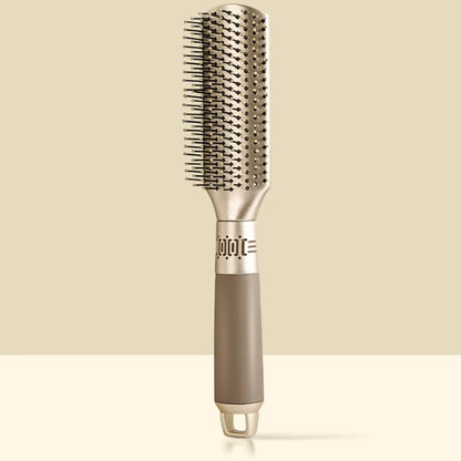 Escova Massageadora KLINA com Almofada de Ar – Antiestática, Oval/Round | Ideal para Salão, SPA e Estilo Diário