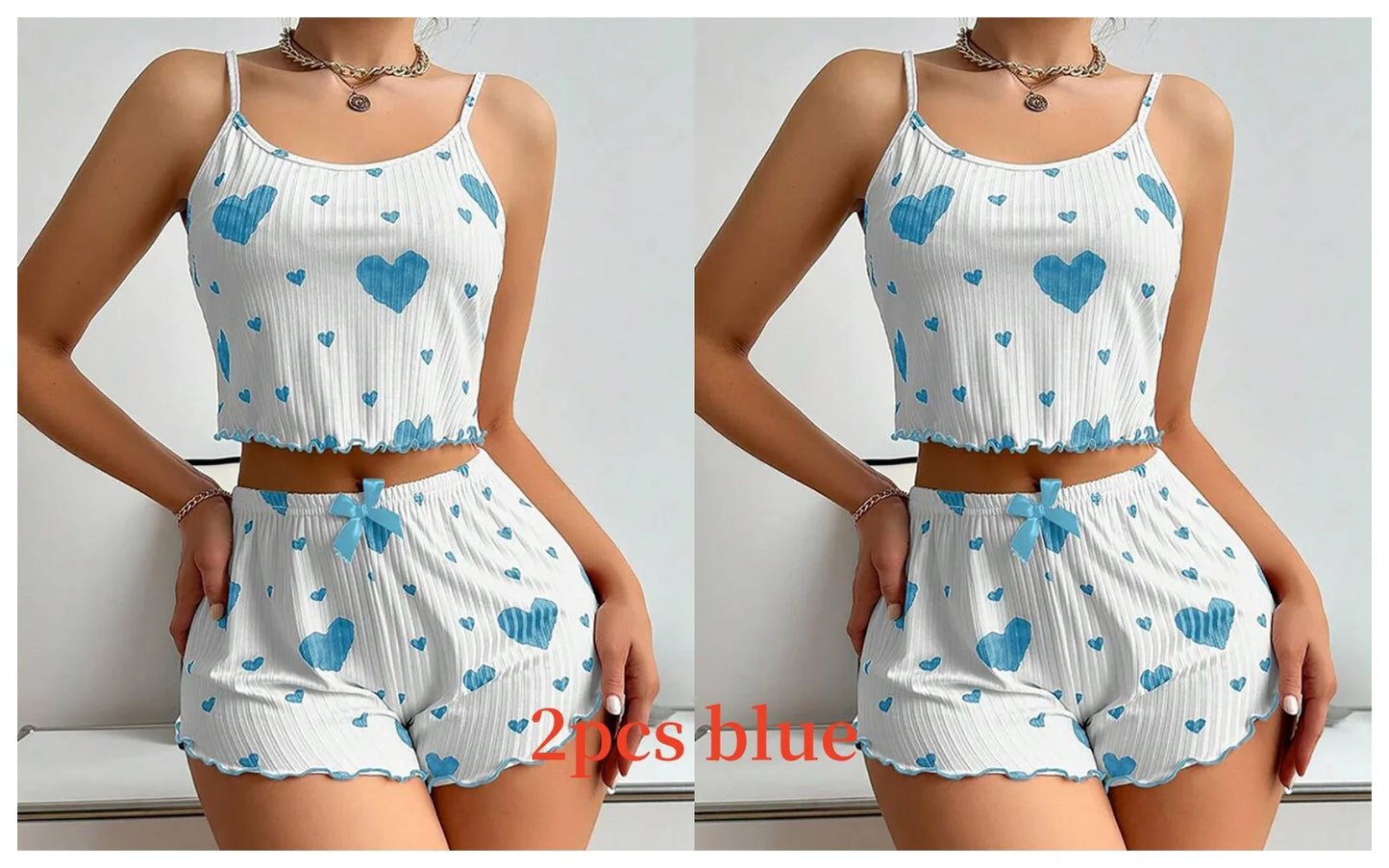 Women’s 2-Piece Pajama Set – Soft, Stylish & Breezy for Cozy Nights