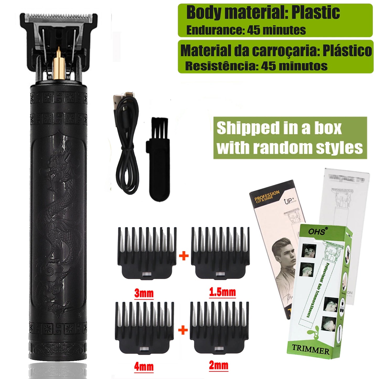T9 Men's Hair Clipper – Professional Precision in Your Hands