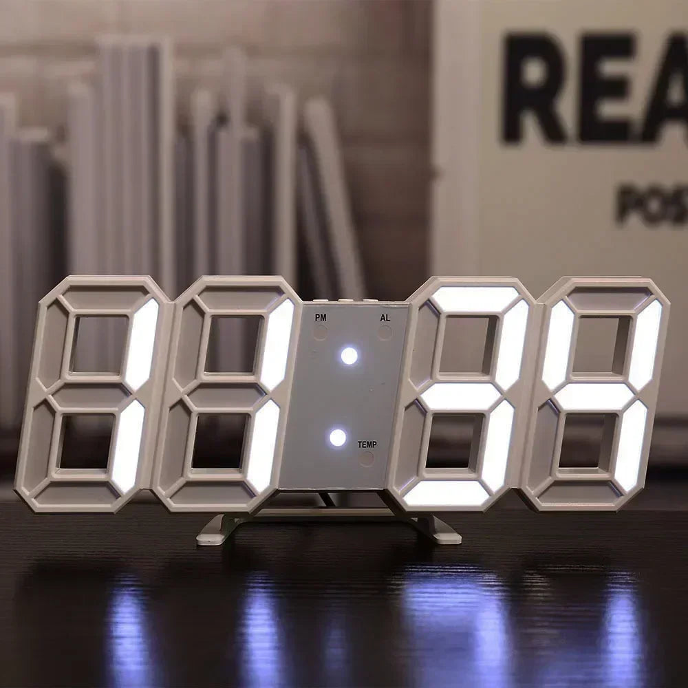 3D LED Digital Clock – Modern Design Meets Functionality