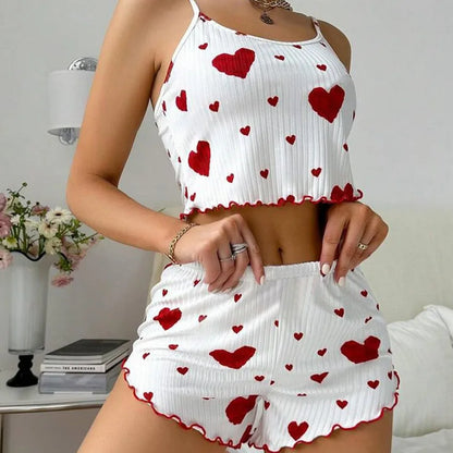 Women’s 2-Piece Pajama Set – Soft, Stylish & Breezy for Cozy Nights
