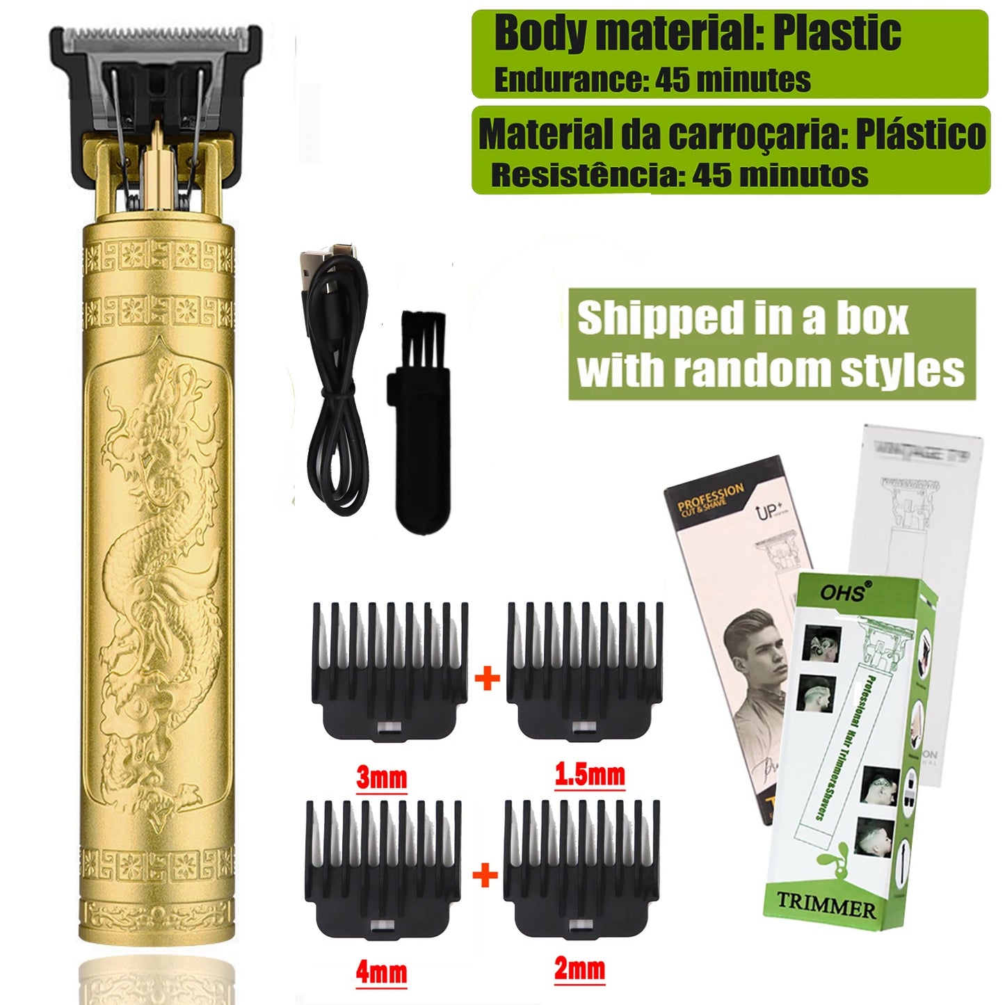 T9 Men's Hair Clipper – Professional Precision in Your Hands