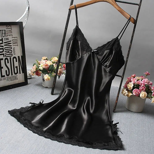 Camisola Sexy com Renda – Ideal para Noite, Casamento ou Lingerie Especial