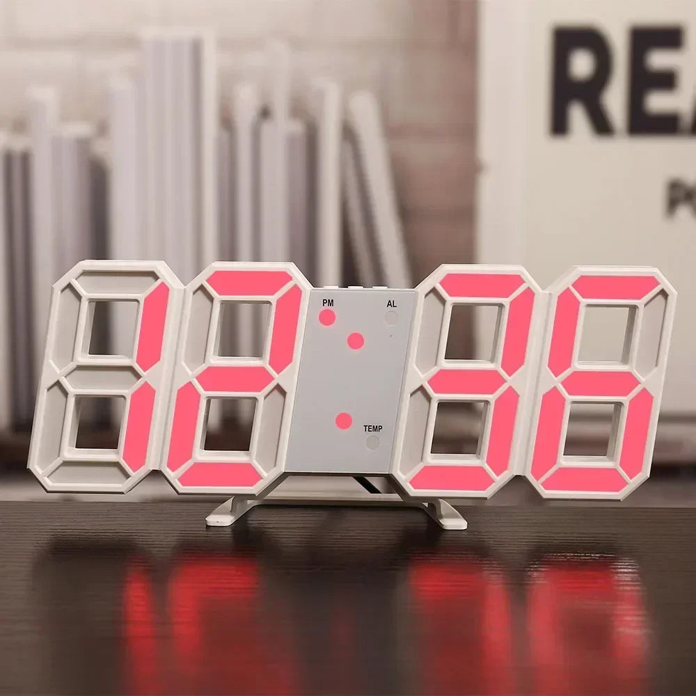 3D LED Digital Clock – Modern Design Meets Functionality