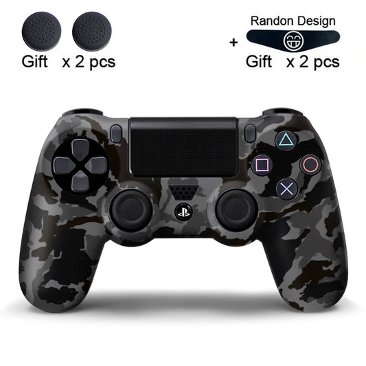 DATA FROG para controle de PS4 da Sony Playstation 4, capa protetora de silicone macio e borracha gel para controle PS4 Pro Slim