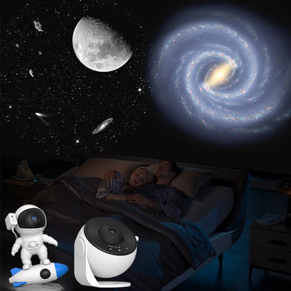Lâmpadas de Projeção Estelar 6 Peças – Cúpulas para Projetor Galaxy | Efeitos de Céu Noturno e Planetário (Projetor Não Incluso)