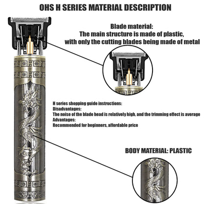 T9 Men's Hair Clipper – Professional Precision in Your Hands
