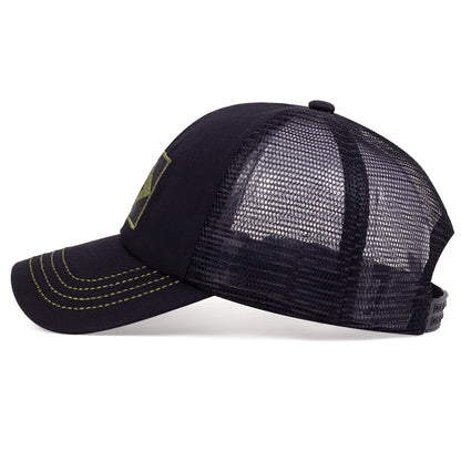 Boné Camuflado com Bandeira do Brasil – Estilo Militar Ajustável | Algodão Confortável para Esporte, Hip Hop e Aventura