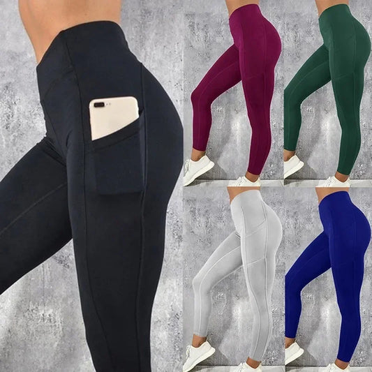 Women’s High-Waist Fitness Leggings – Comfort, Style & Performance in One Piece